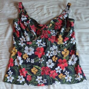 Freya Floral Tankini Swim Top